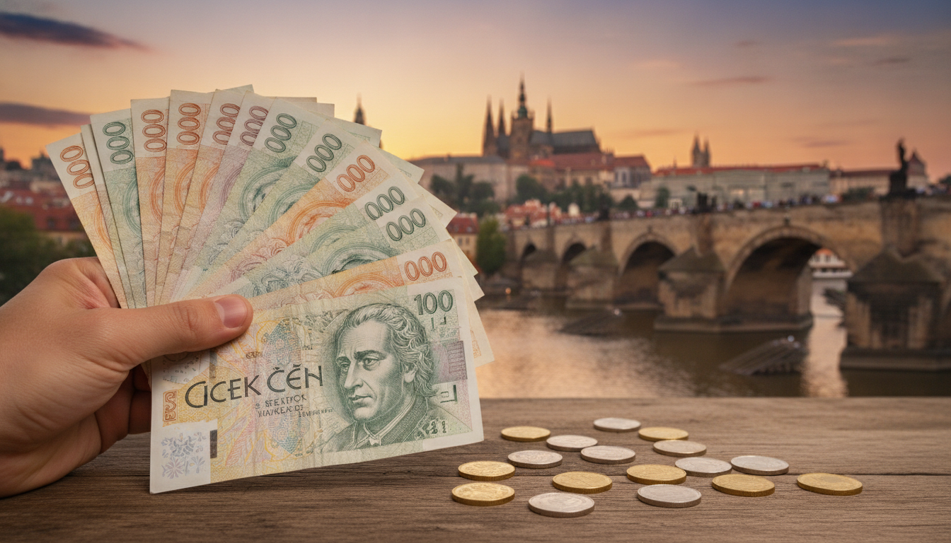 Illustration for section: Best CZK exchange Prague