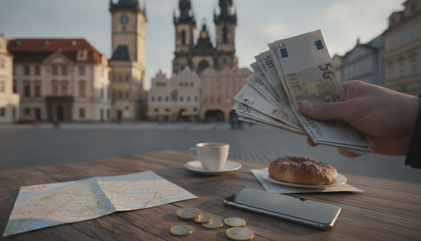Illustration for section: Prague daily finances