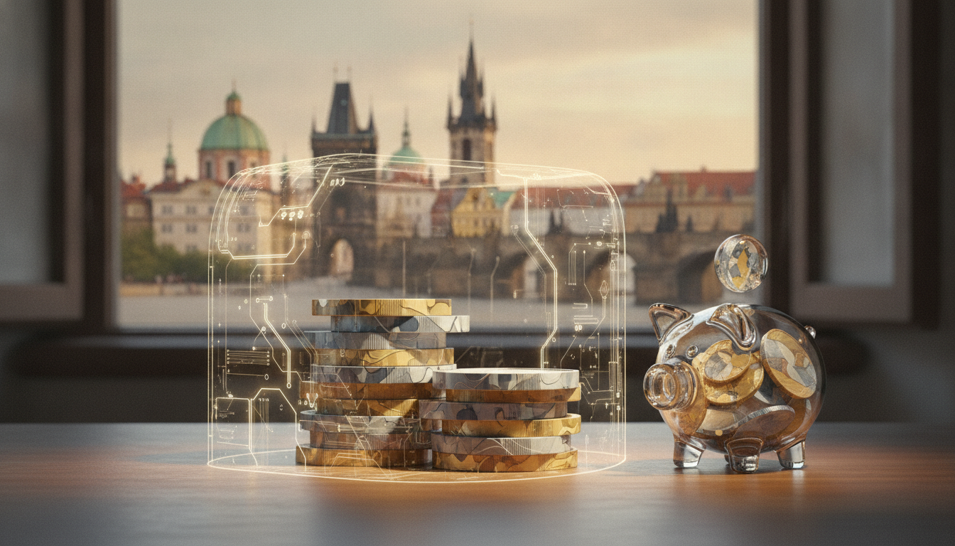 Illustration for section: Prague currency savings
