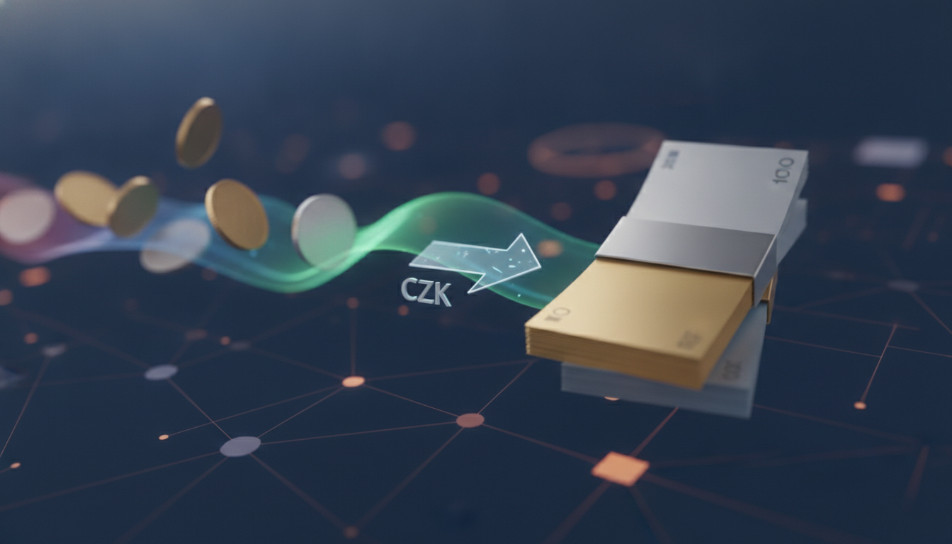 Illustration for section: The "best time" to convert CZK is a frequently asked question with a complex answer. There isn't a s - CZK conversion strategy