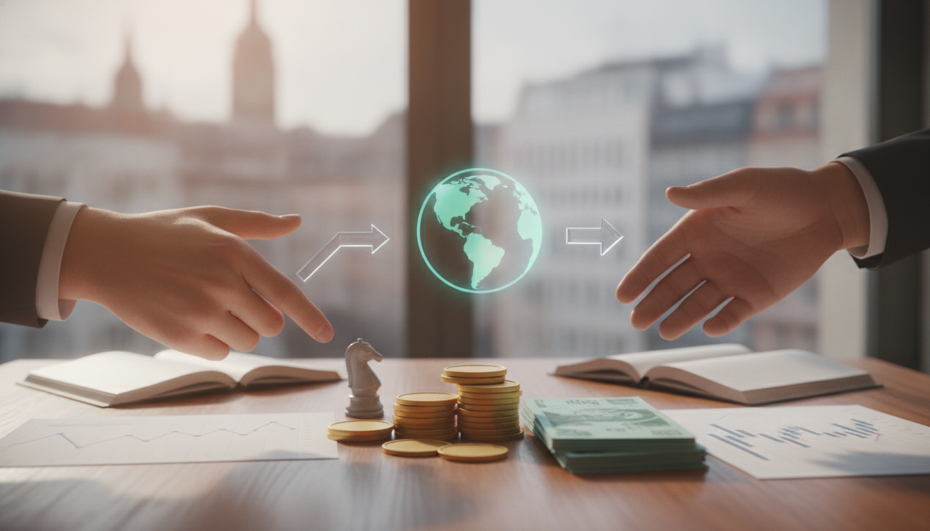 Illustration for section: Peer-to-Peer Currency Exchange Platforms Peer-to-peer (P2P) currency exchange platforms connect indi - Strategic Koruna exchange