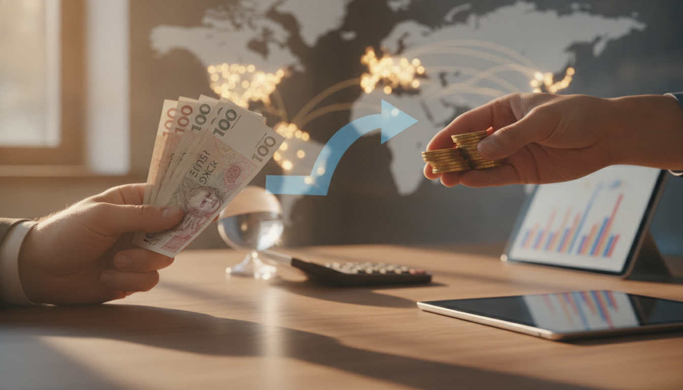 Illustration for section: Expats with long-term financial goals, such as retirement planning or building an investment portfol - Strategic Koruna exchange