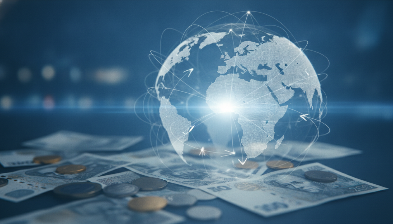 Illustration for section: Multi-Currency Accounts and Their Benefits for CZK Holdings Multi-currency accounts, offered by many - Optimize CZK transfers