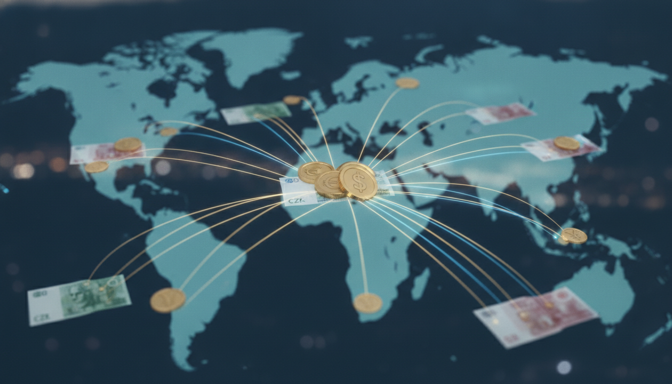 Illustration for section: Fortunately, a variety of tools and strategies are available for monitoring and predicting CZK excha - CZK cross-border payments