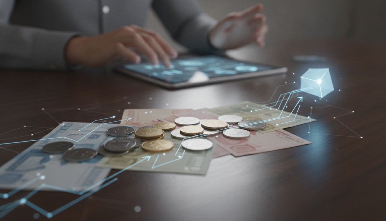 Illustration for section: Traditional banks have long been the go-to for international money transfers, offering a perceived s - CZK transfer strategies