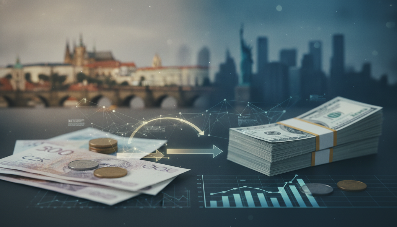 Illustration for section: II. Traditional vs. Enhanced CZK Transfer Methods for Store Sites A. Common Approaches and Their Lim - CZK transfers US expats