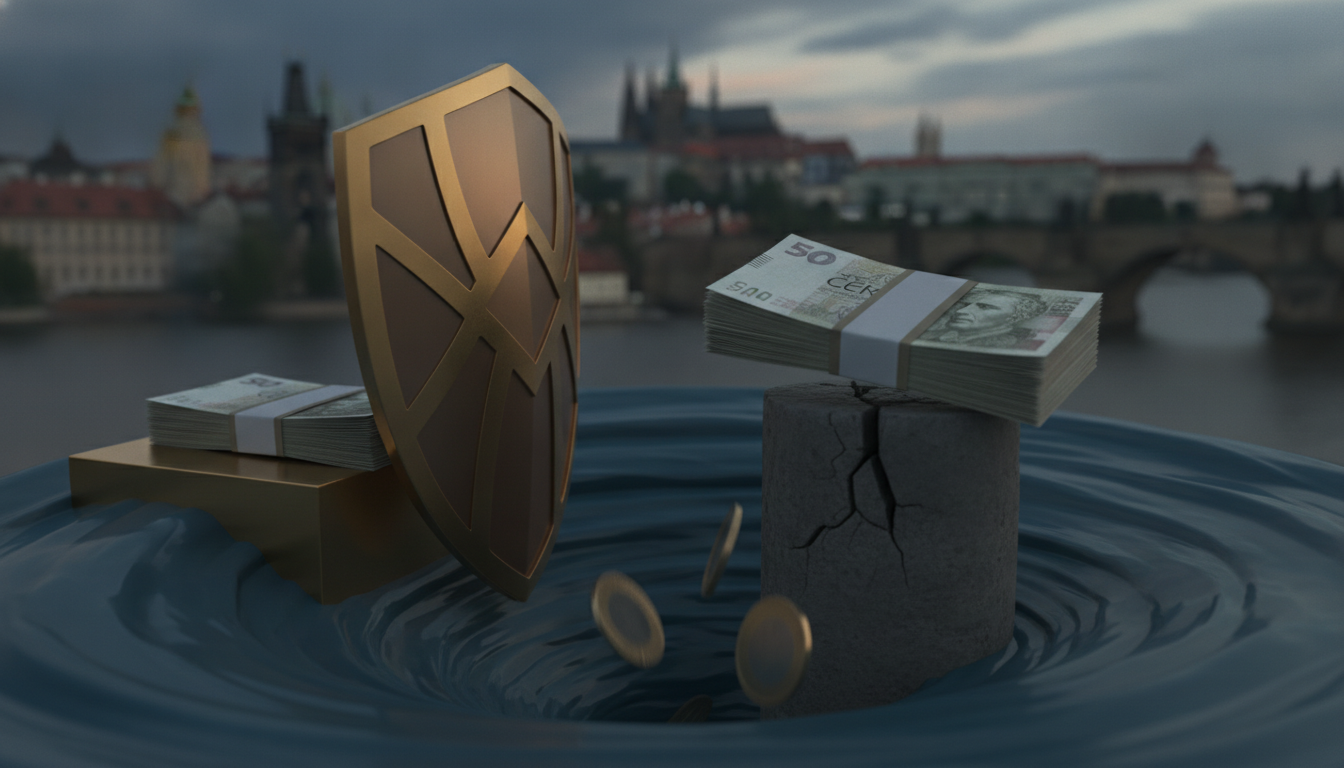 Illustration for section: Hedging mechanisms are financial instruments designed to protect against adverse price movements in  - CZK currency risk