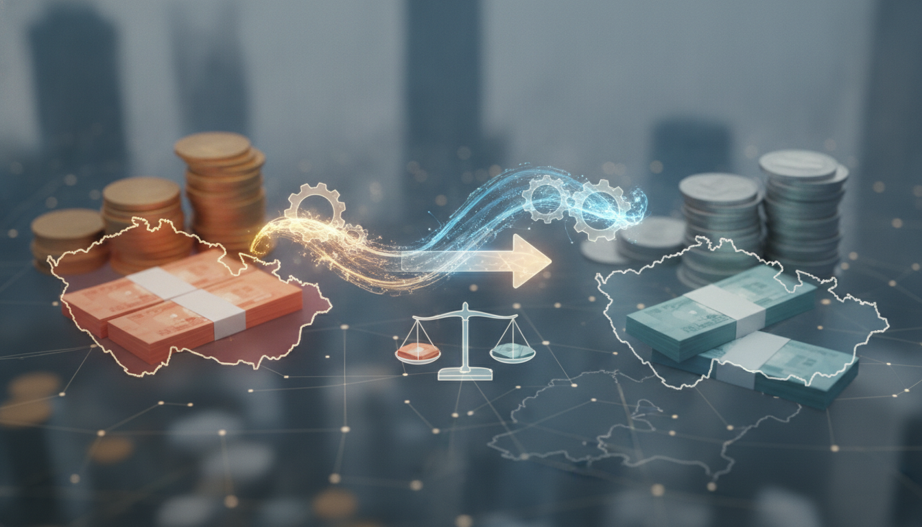 Illustrazione per la sezione: Strategie di monitoraggio dei tempi e dei tassi di cambio Oltre alla scelta del servizio giusto, la tempistica strategica - Ottimizzazione transfrontaliera CZK