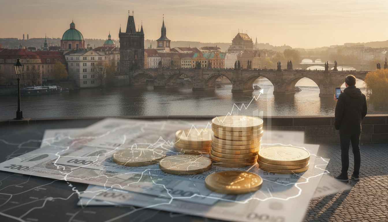 Illustration for section: 2. Tracking Expenses and Identifying Savings Opportunities Beyond creating a budget, consistently tr - Prague financial strategy
