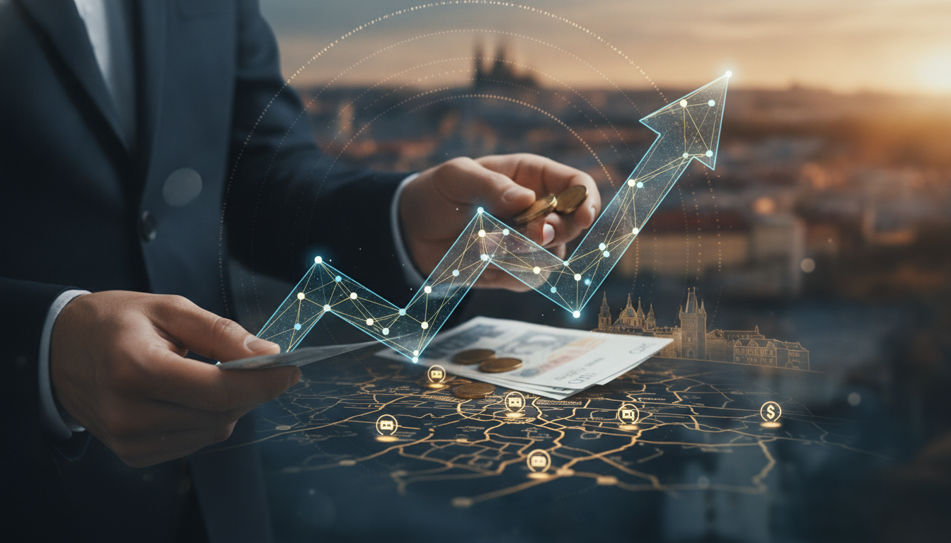 Illustration for section: Traditional methods include brick-and-mortar banks, dedicated exchange offices (směnárny), and ATM - Strategic Currency Exchange for Prague Residents: Maximizing Financial Efficacy-prague financial services & tips