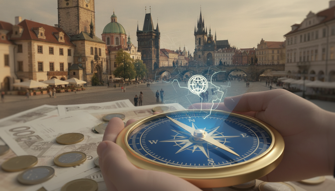 Illustration for section: Strategies for maximizing income and career growth within the Prague context often involve continuou - Prague financial guidance