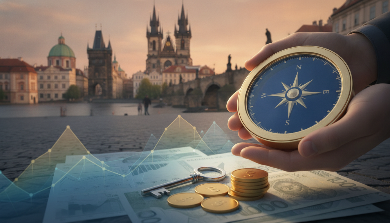 Illustration for section: Once your immediate financial needs are met and a solid budget is in place, the next step is to look - Prague financial guidance